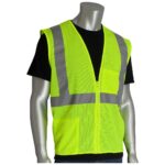 Hi-Vis Safety Vest Reflective ANSI Class 2 for Construction